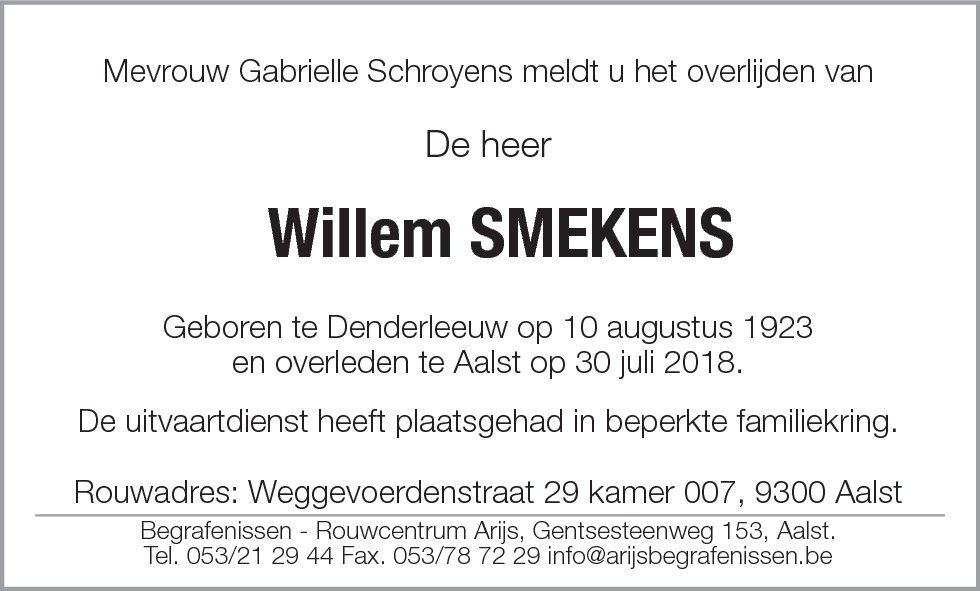Willem Smekens