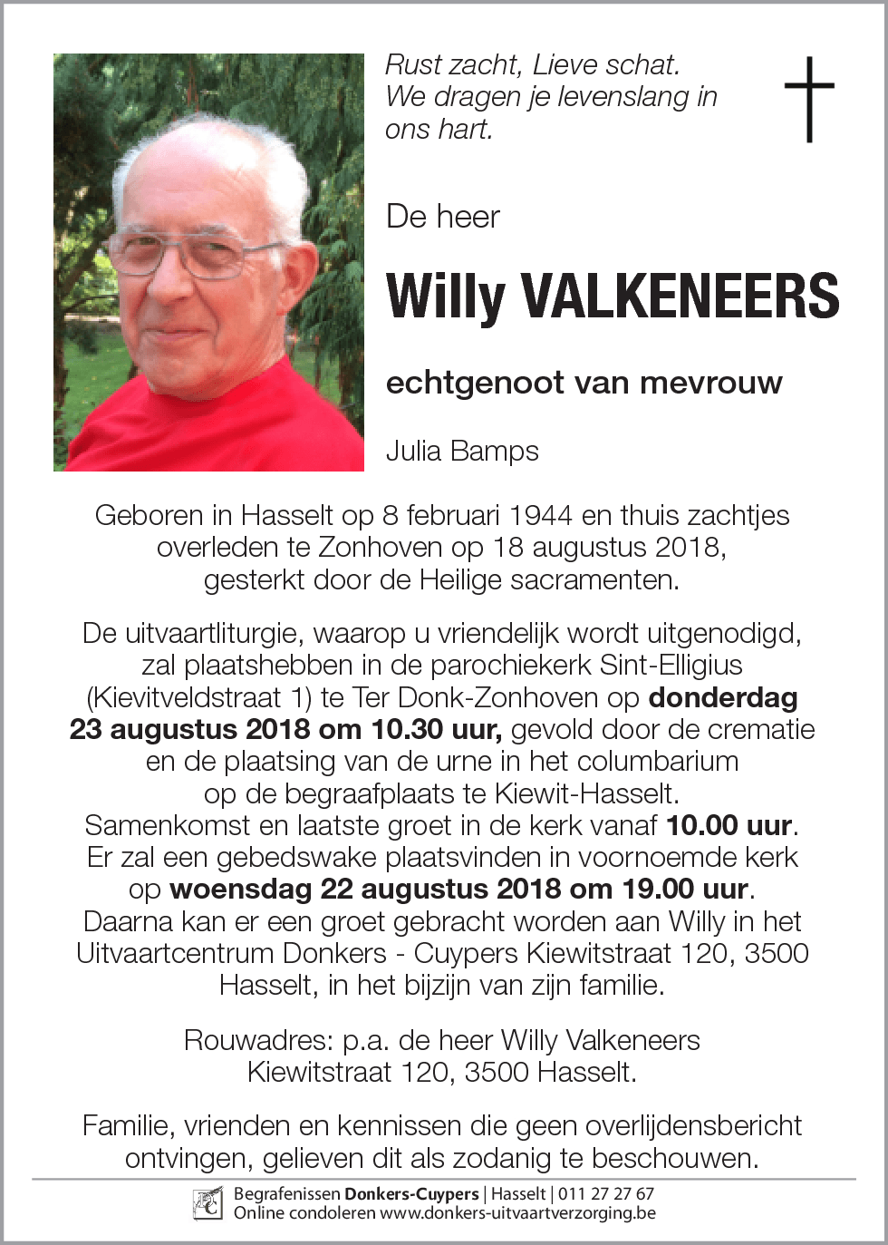 Willy Valkeneers