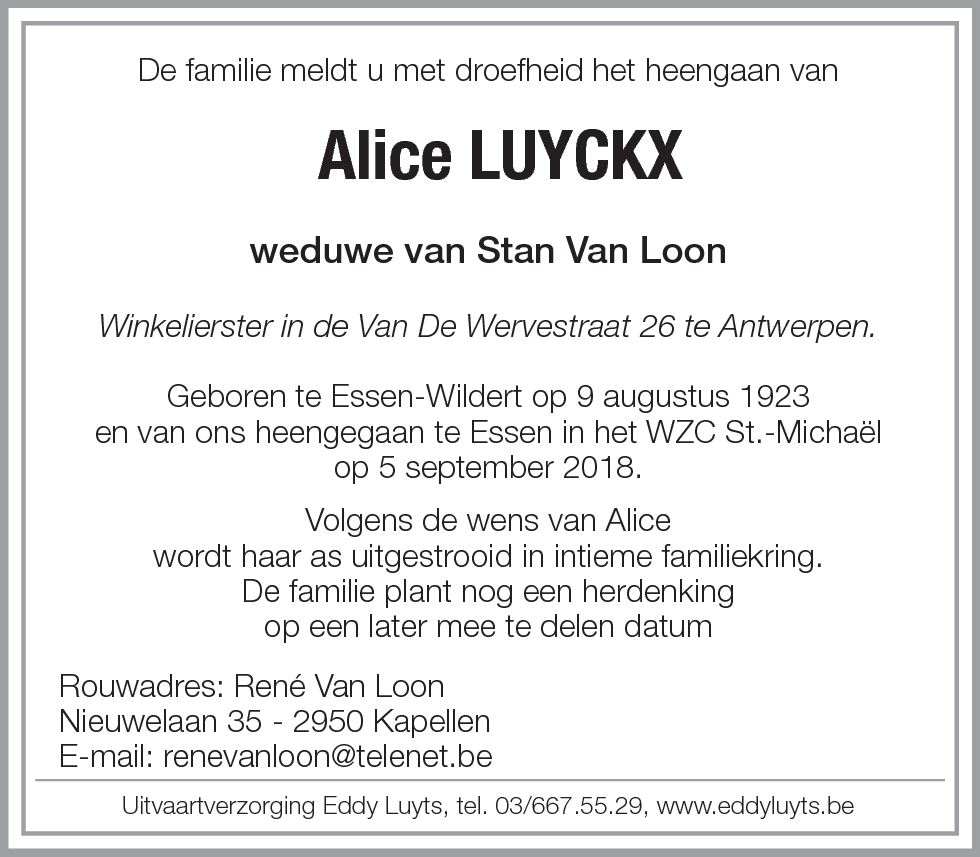 Alice Luyckx