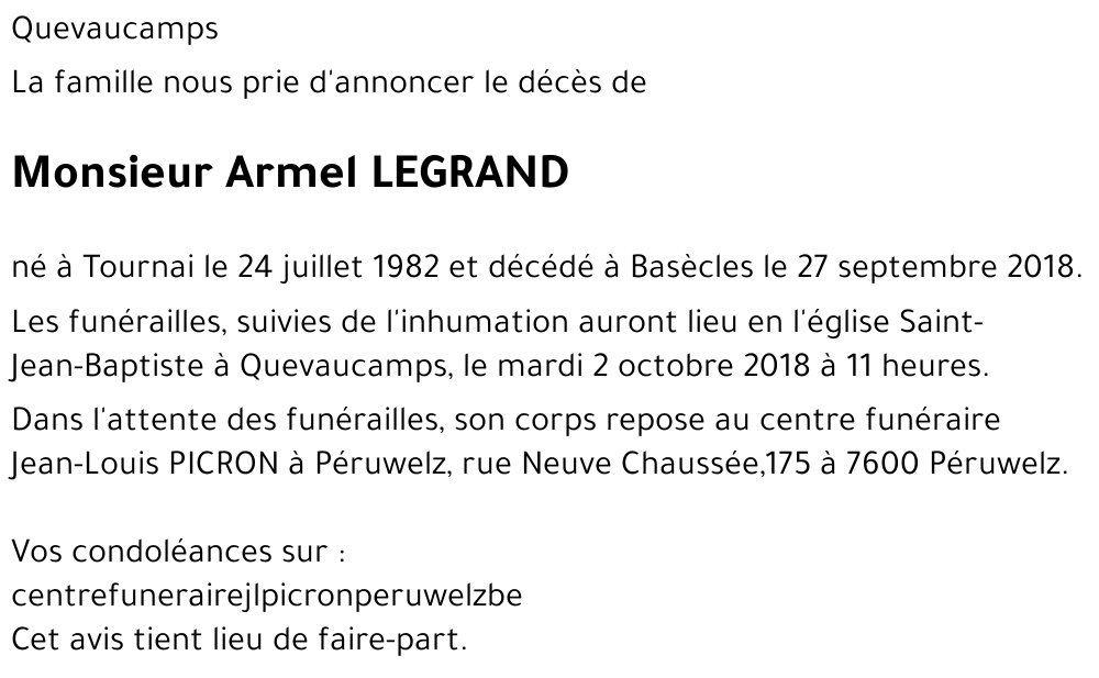 Armel LEGRAND