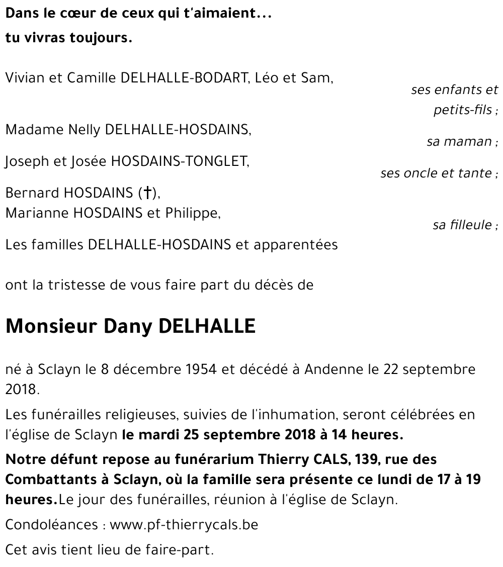 Dany DELHALLE