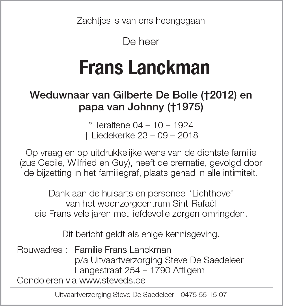 Frans Lanckman