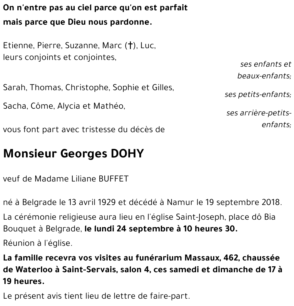 Georges DOHY