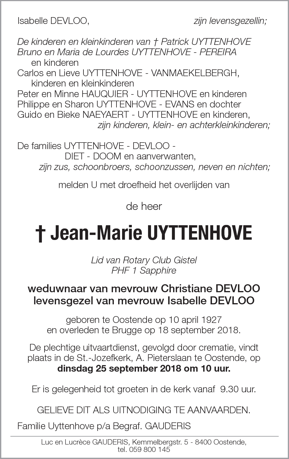 Jean-Marie Uyttenhove