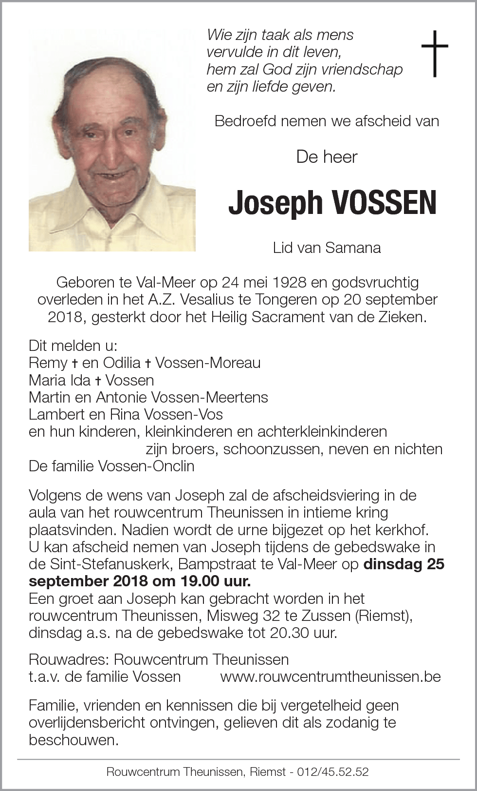 Joseph Vossen