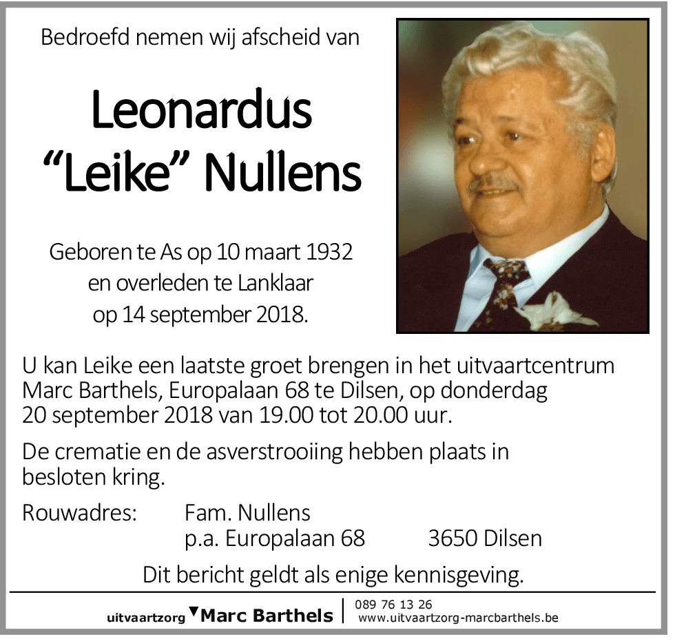 Leonardus Nullens
