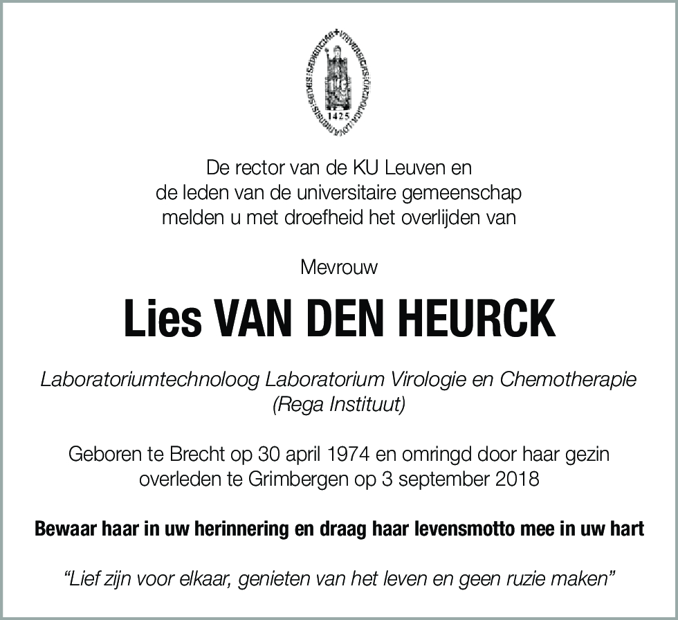 Lies Van den Heurck