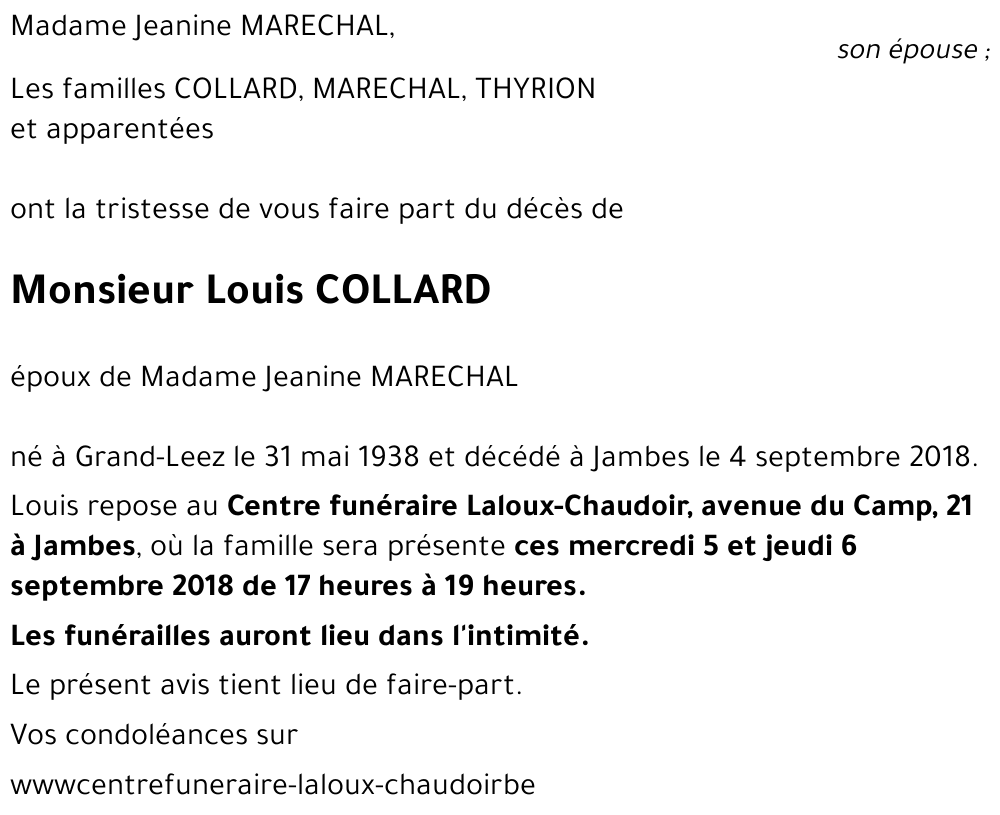 Louis COLLARD