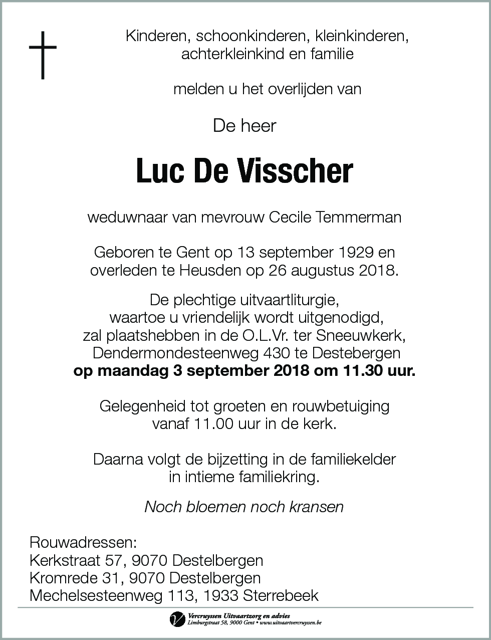 Luc De Visscher