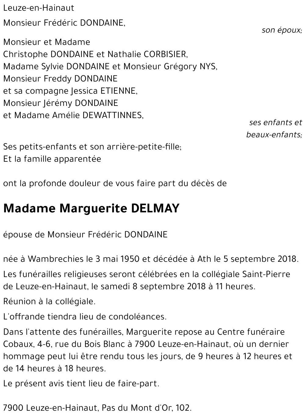 Marguerite Delmay