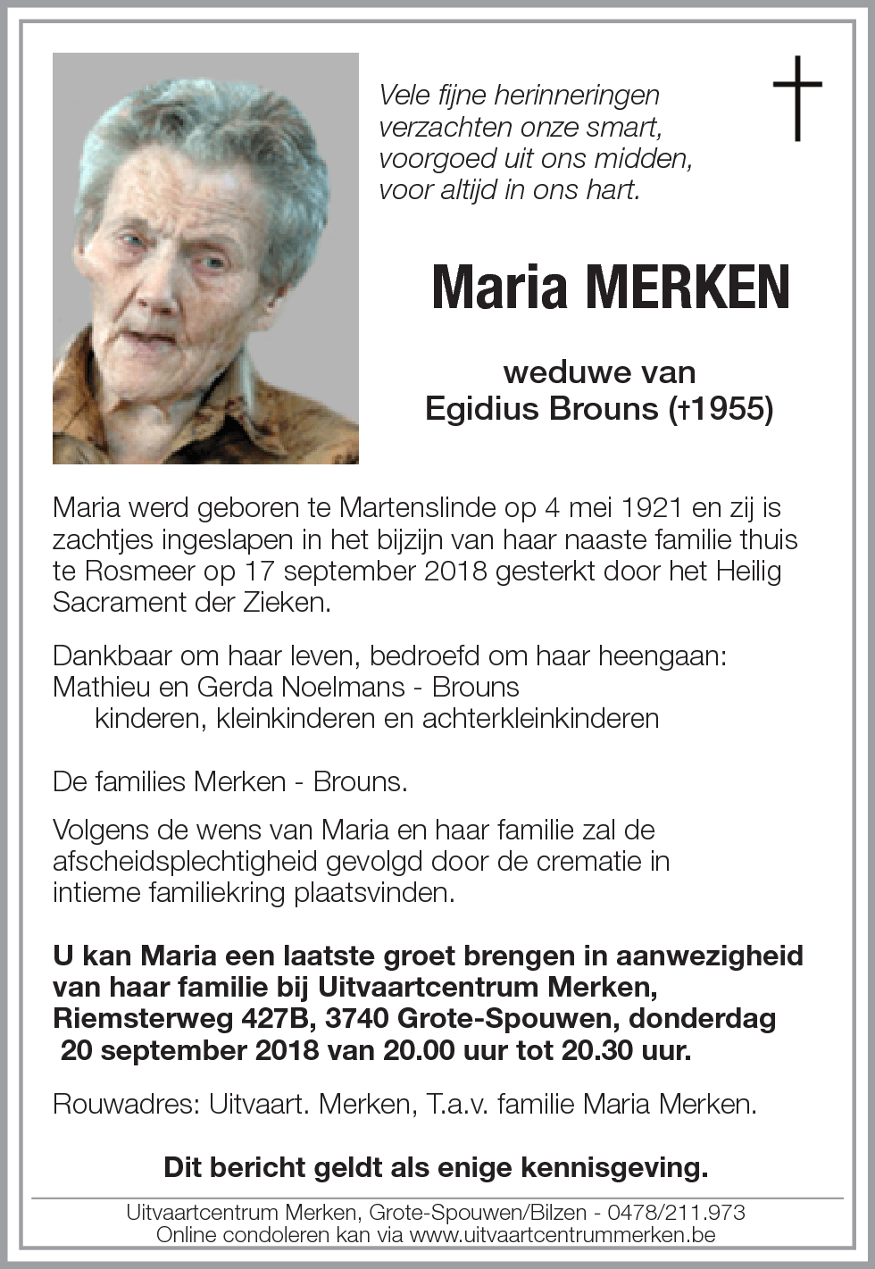 Maria Merken
