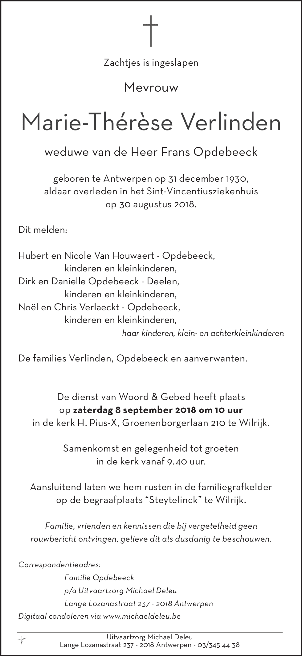 Marie-Thérèse Verlinden