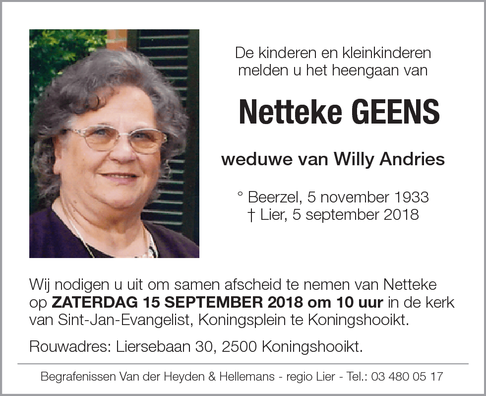 Netteke Geens