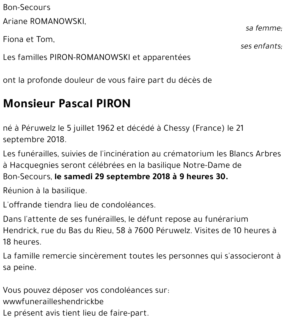 Pascal PIRON