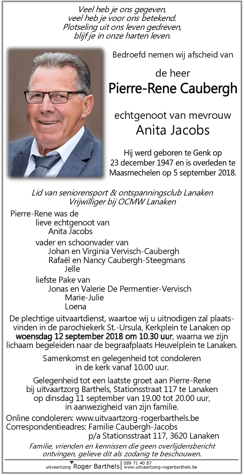 Pierre-Rene Caubergh