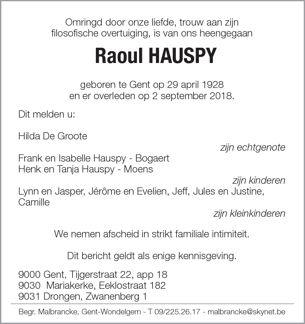 Raoul Hauspy