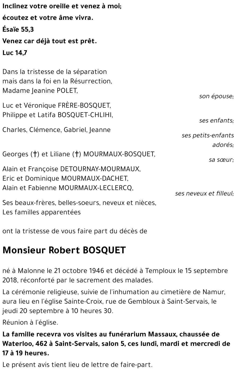 Robert BOSQUET