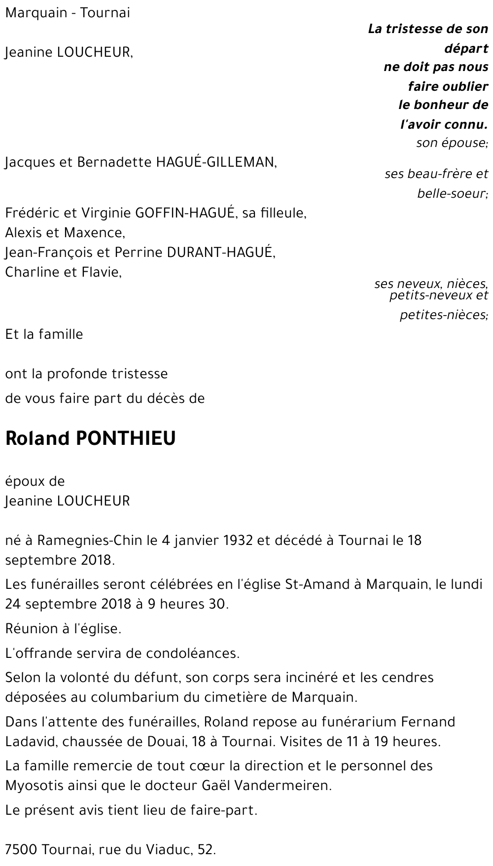 Roland PONTHIEU