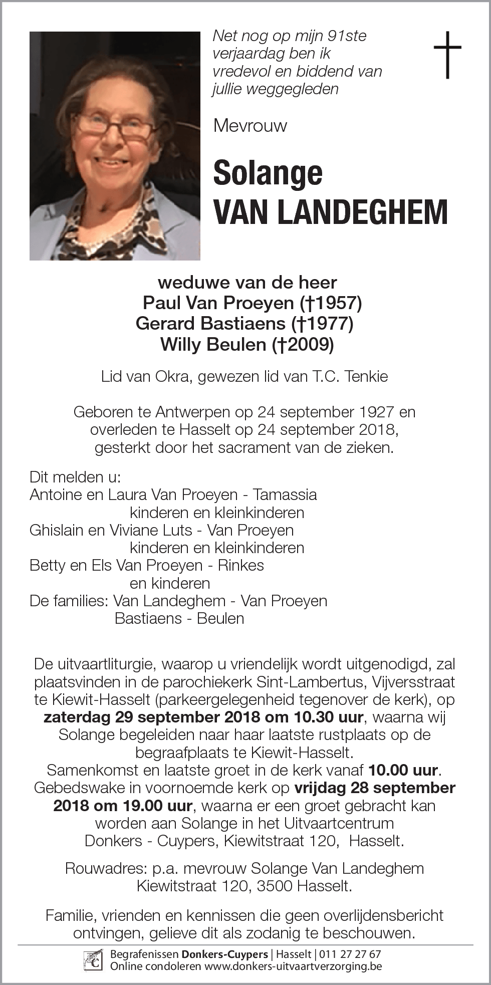 Solange Van Landeghem