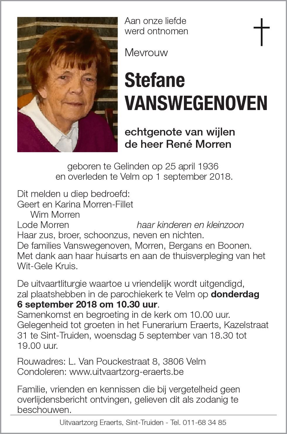 Stefane Vanswegenoven