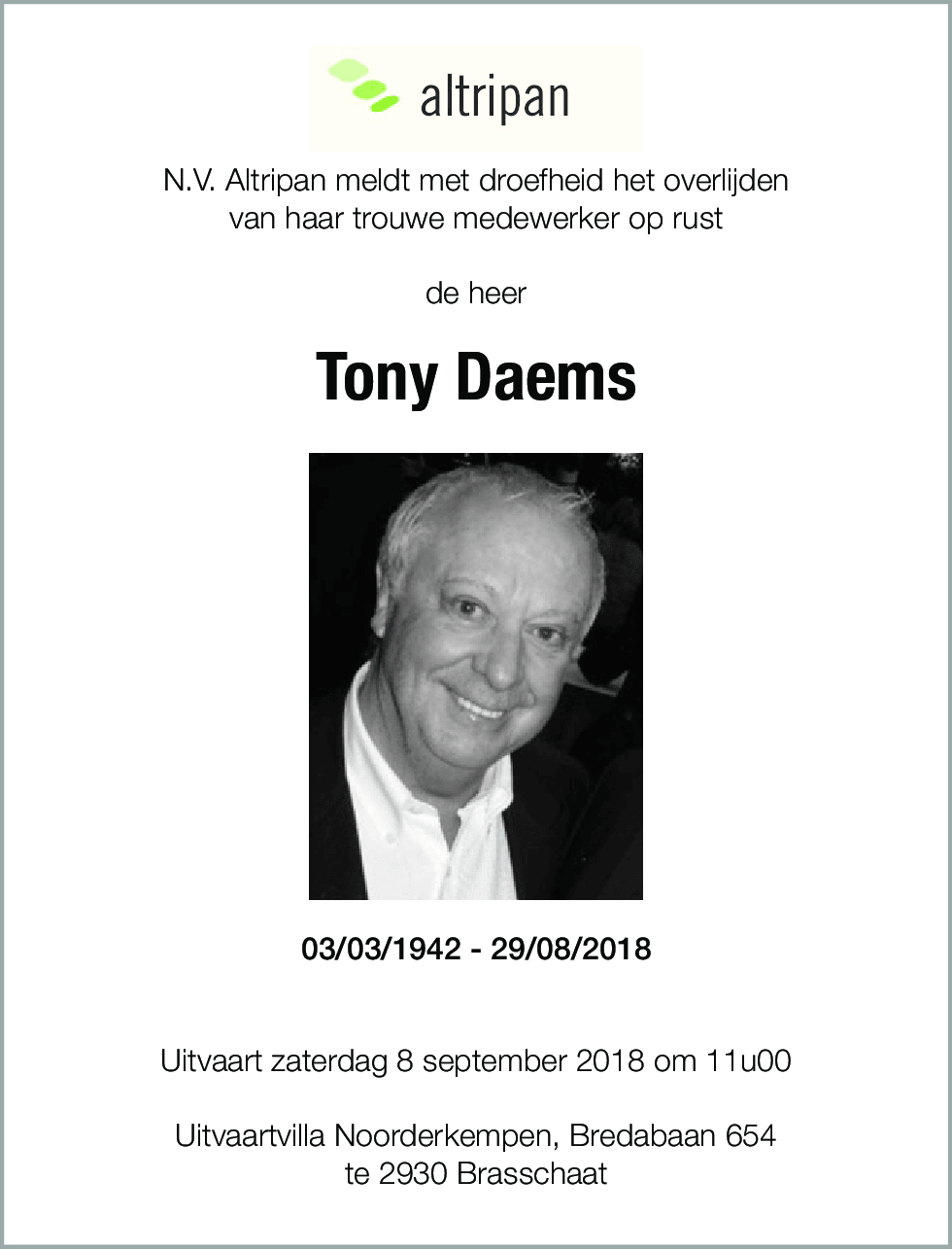 Tony Daems