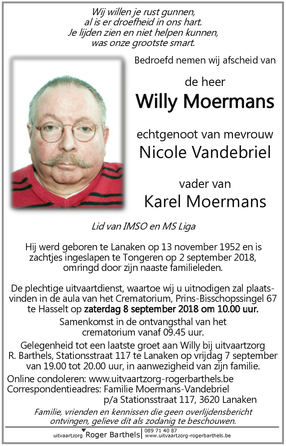 Willy Moermans