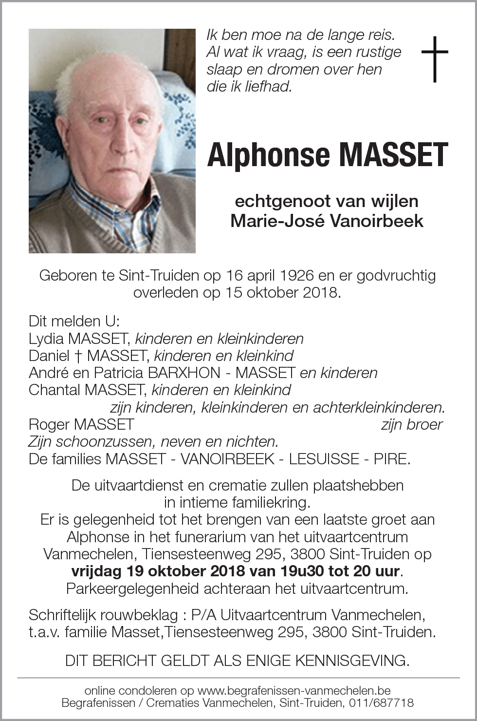 Alphonse Masset