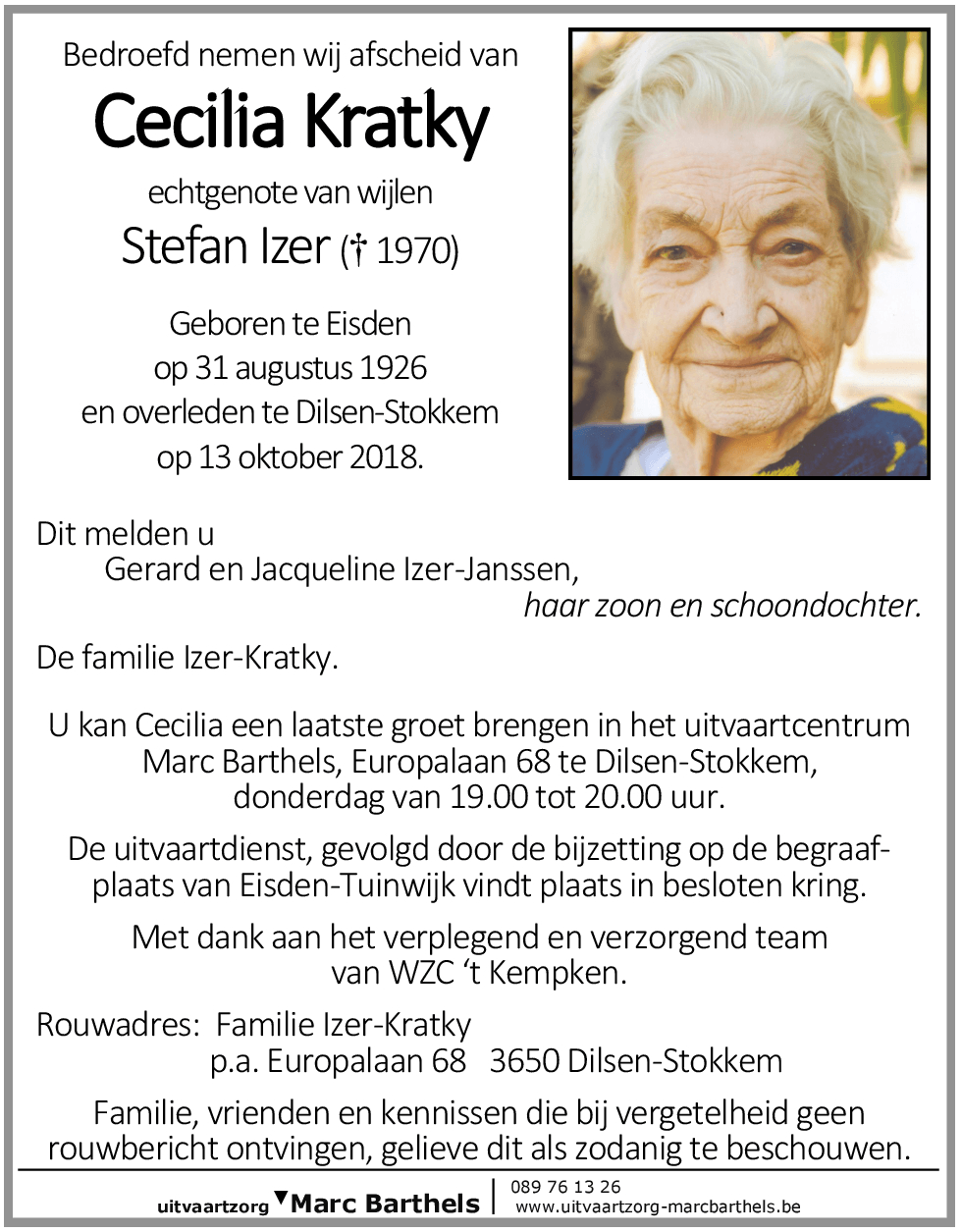Cecilia Kratky