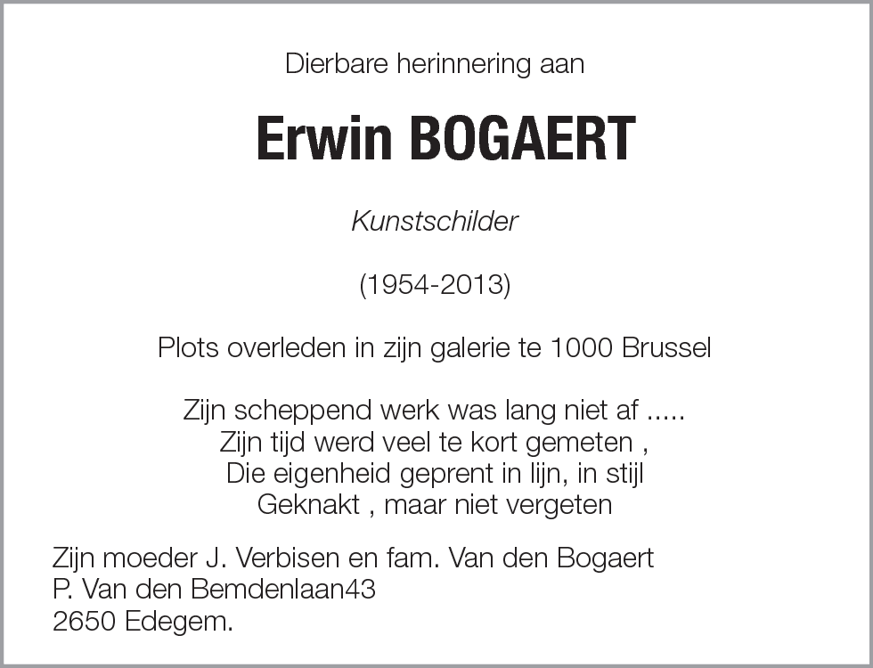 Erwin Bogaert