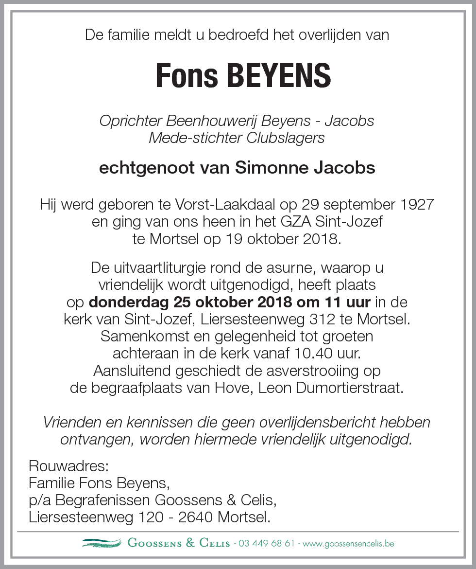 Fons Beyens