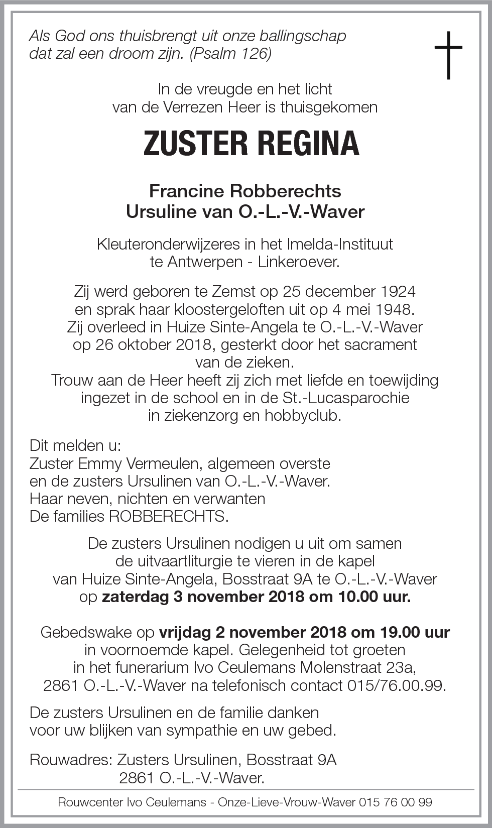 Francine Robberechts