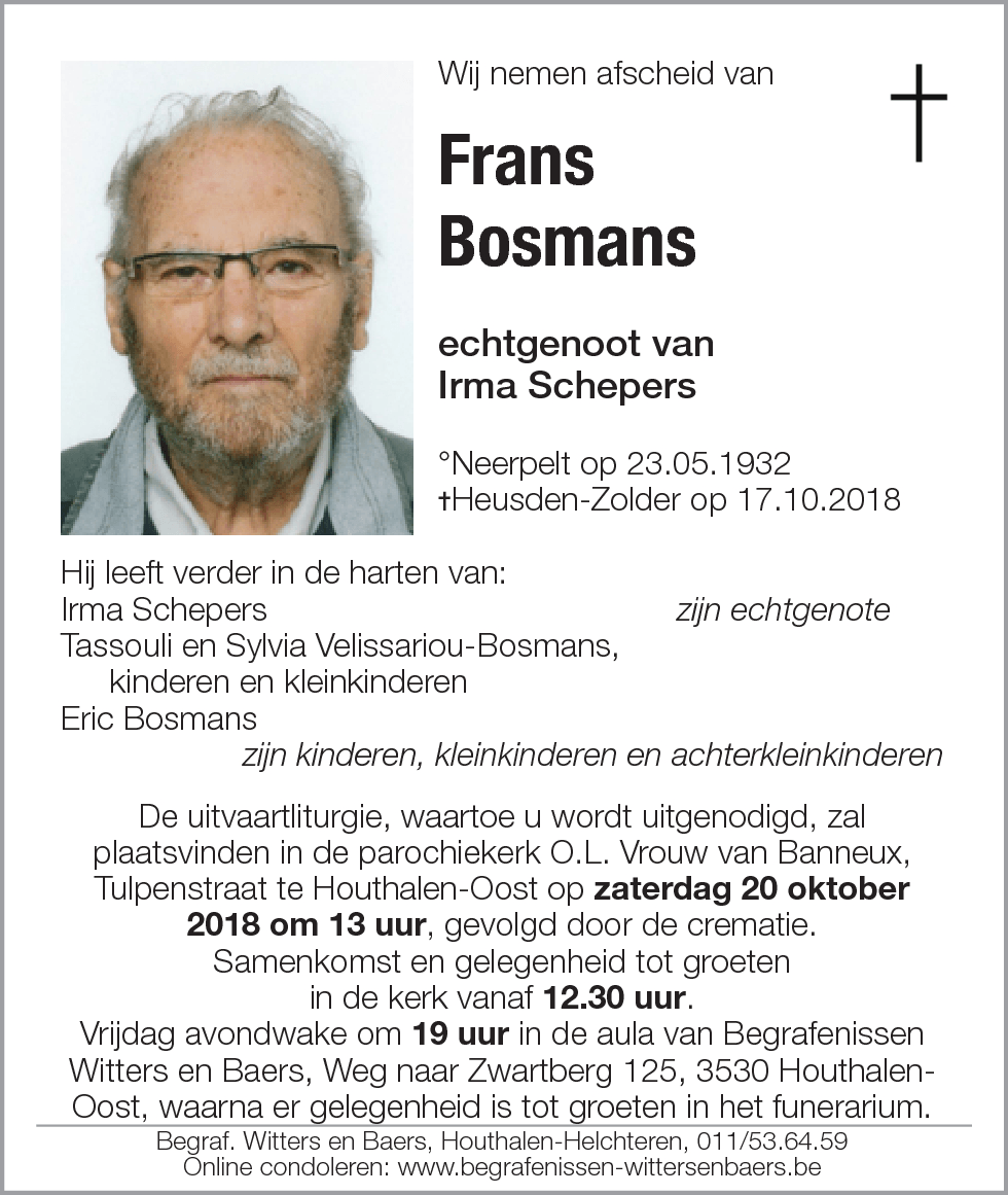 Frans Bosmans