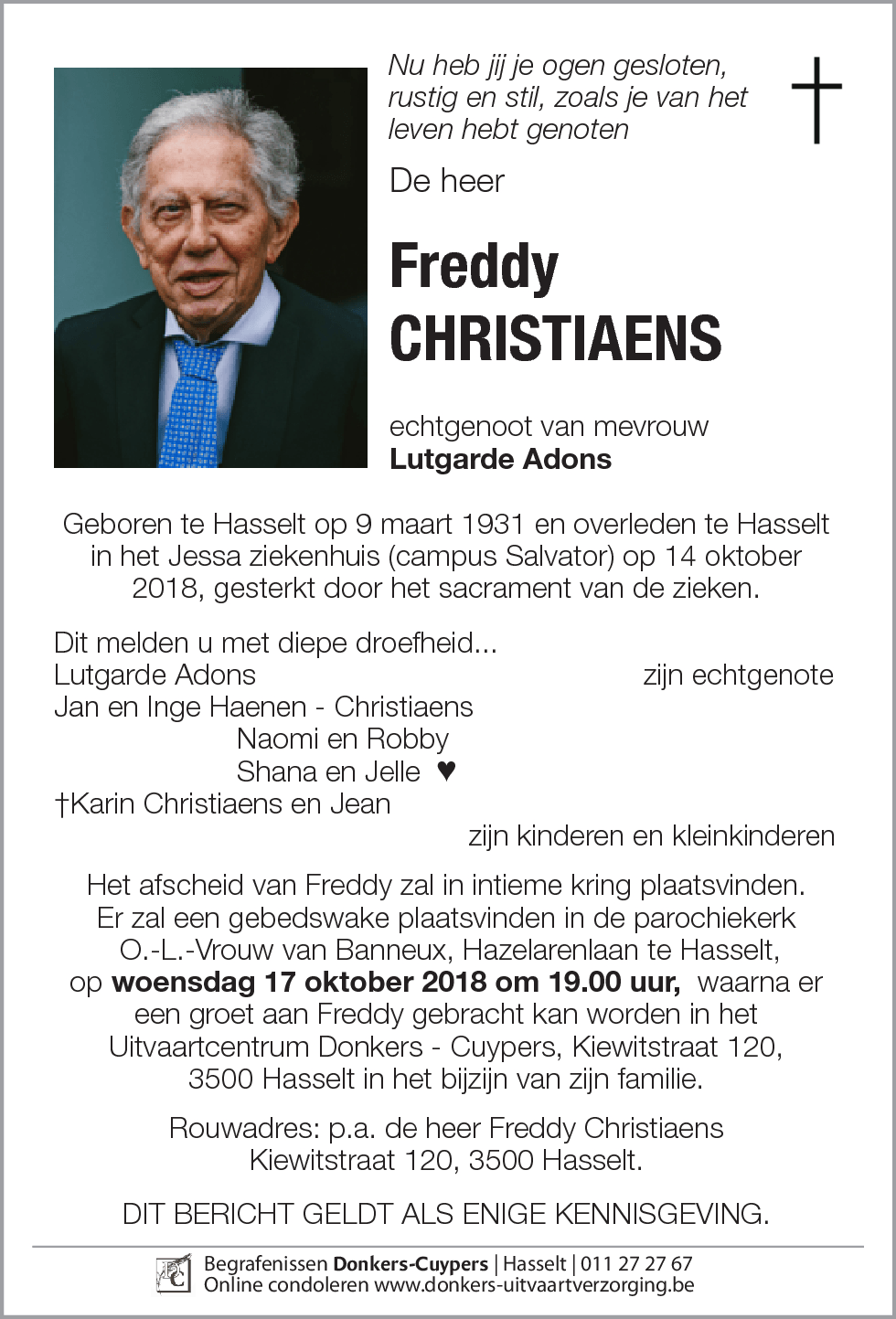 Freddy Christiaens