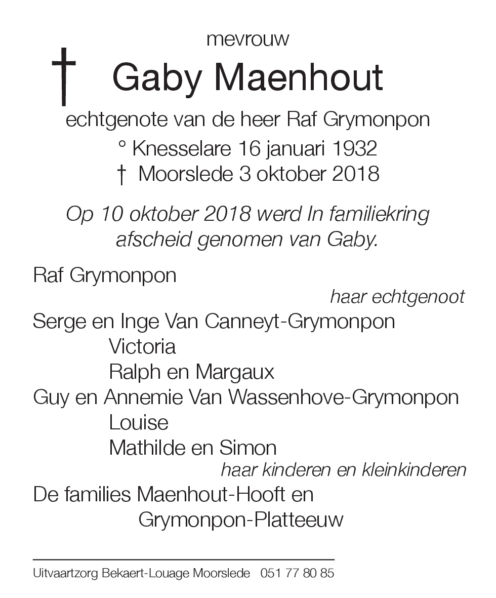 Gaby Maenhout