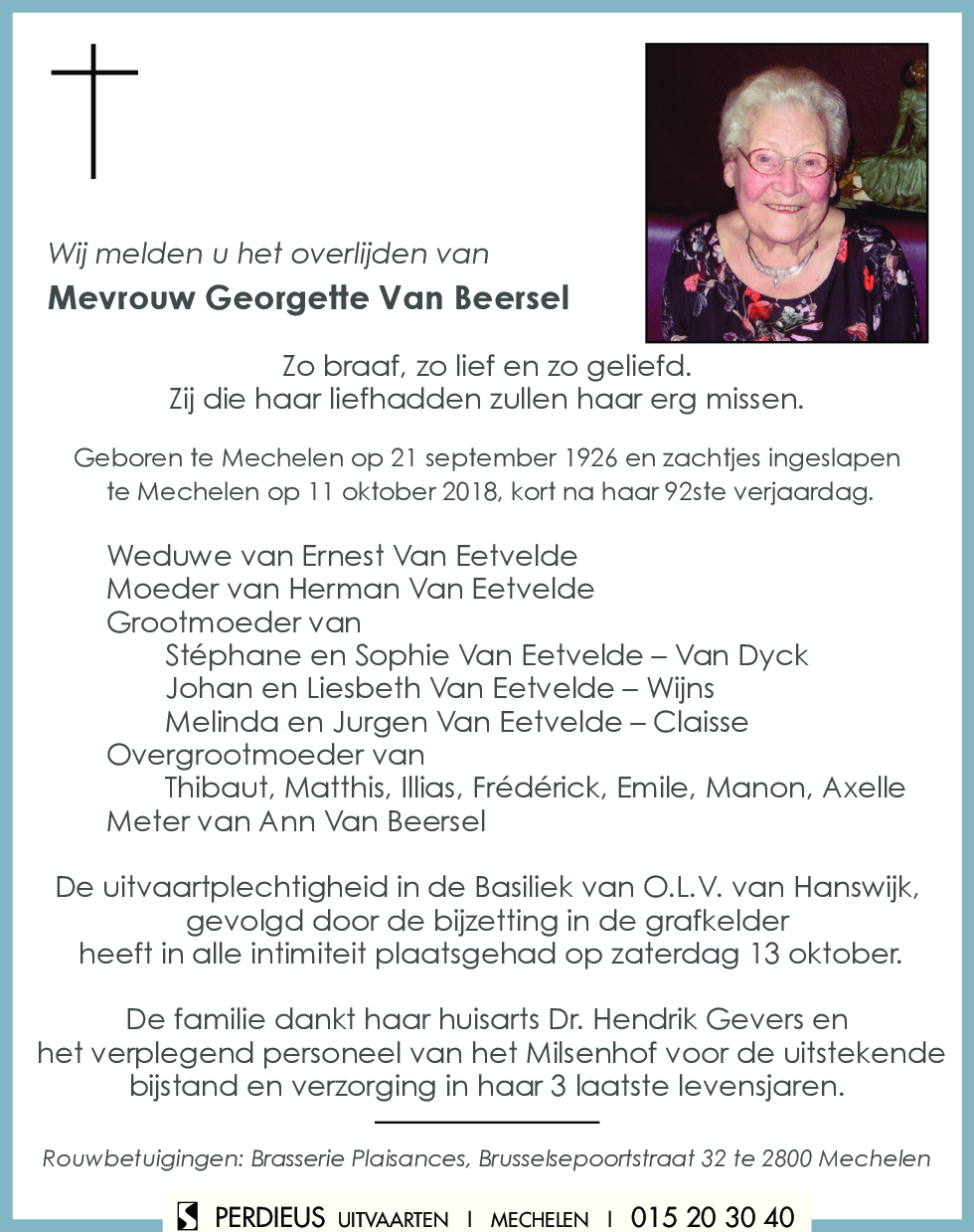 Georgette Van Beersel