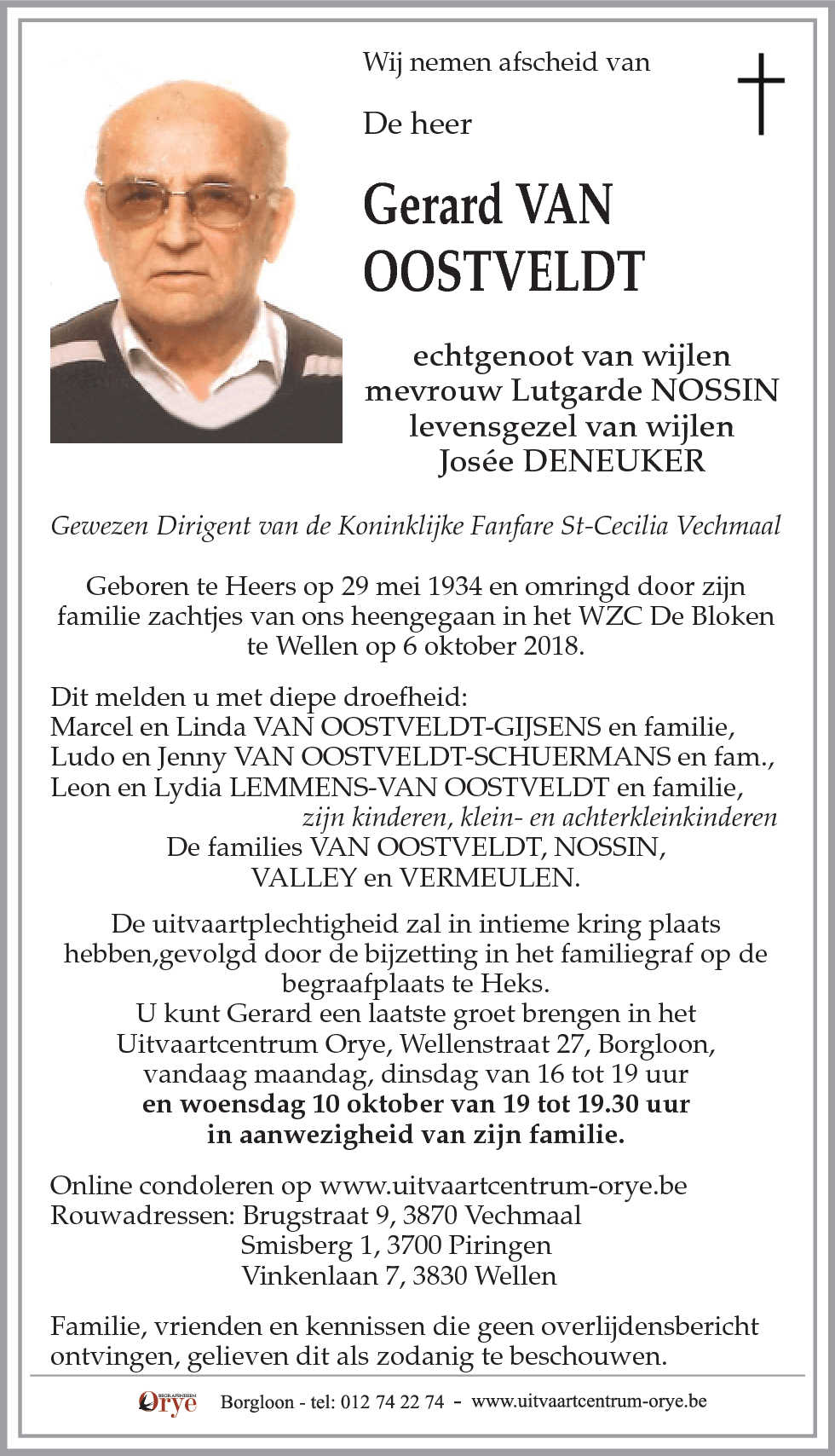 Gerard Van Oostveldt