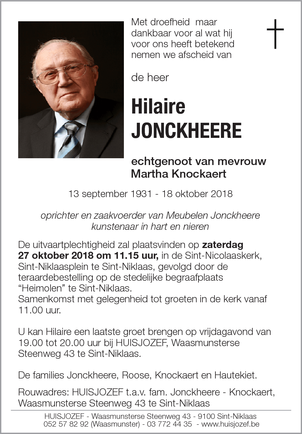 Hilaire Jonckheere