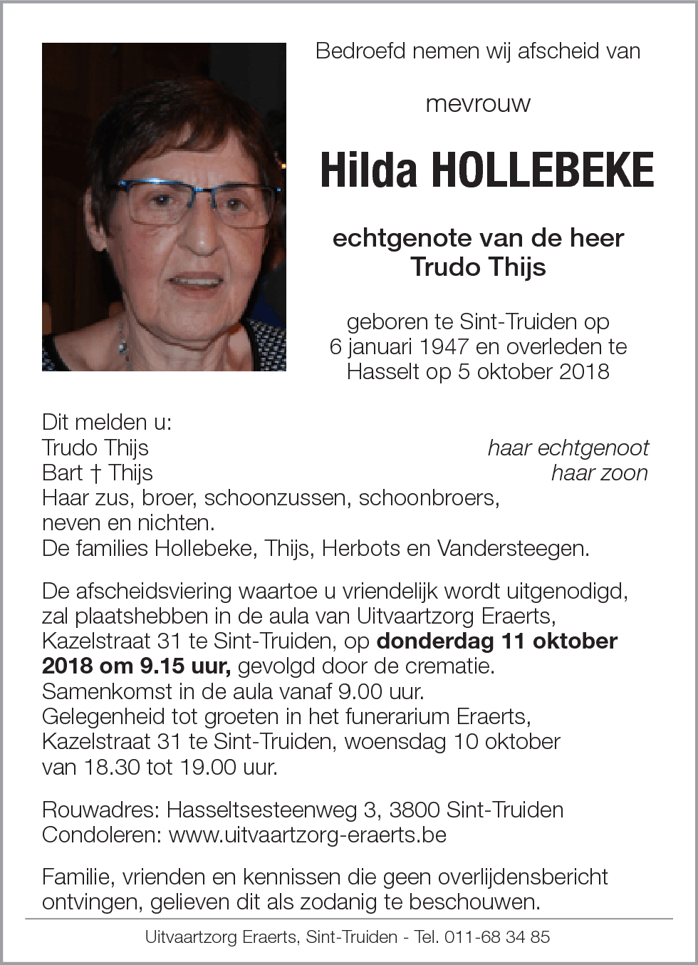 Hilda Hollebeke