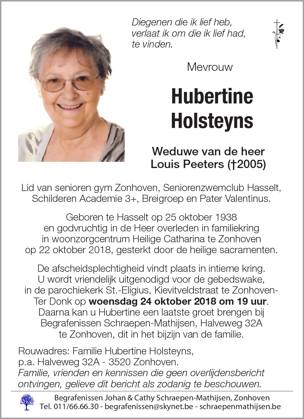 Hubertine Holsteyns