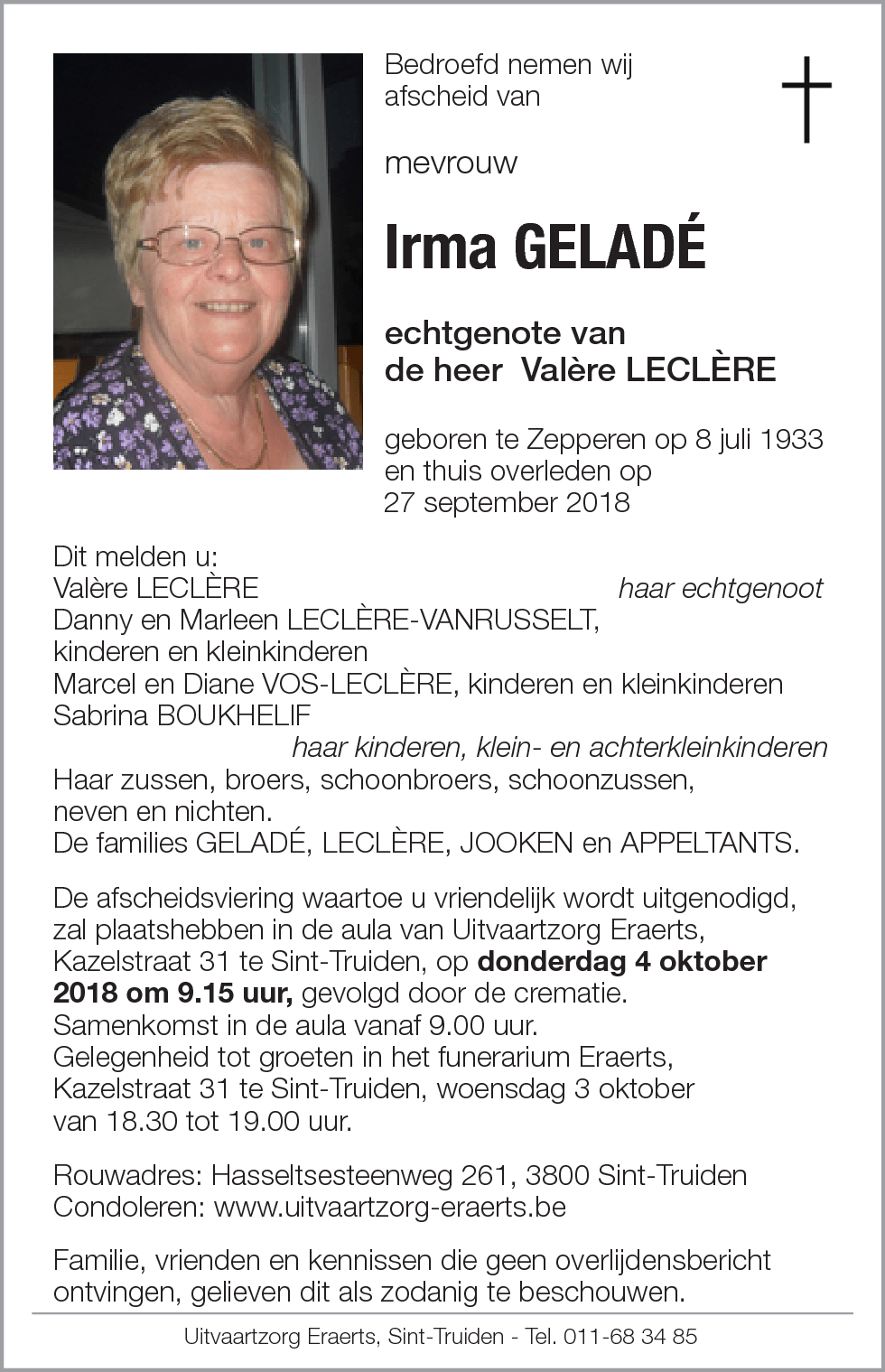 Irma Geladé