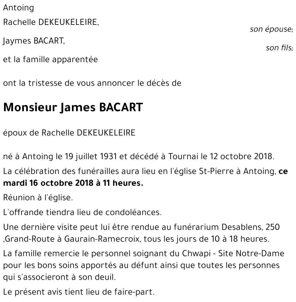 James BACART