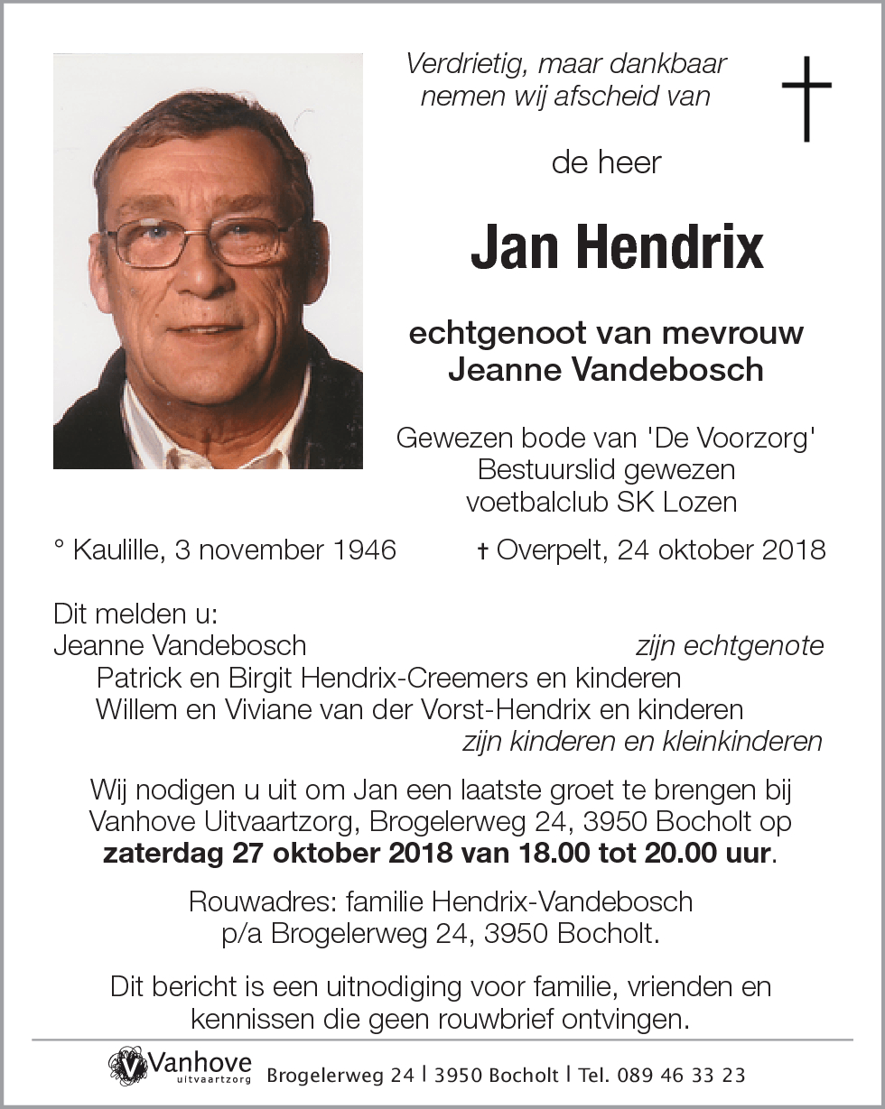 Jan Hendrix