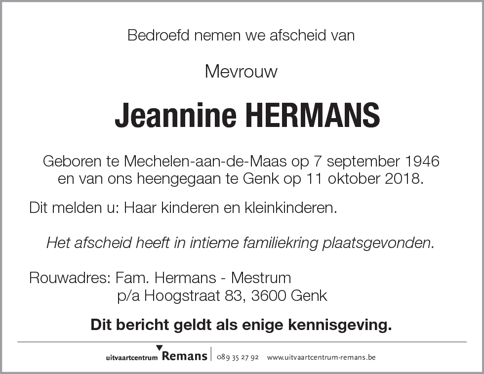 Jeannine Hermans