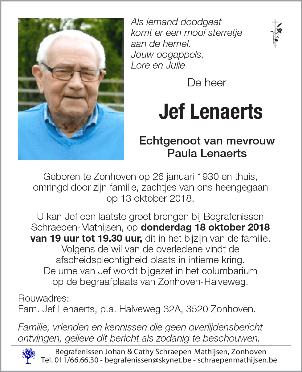 Jef Lenaerts