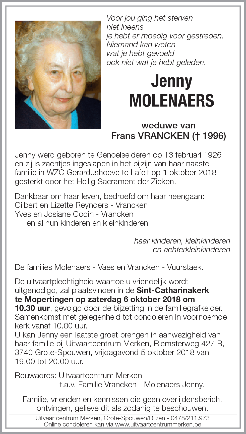Jenny Molenaers