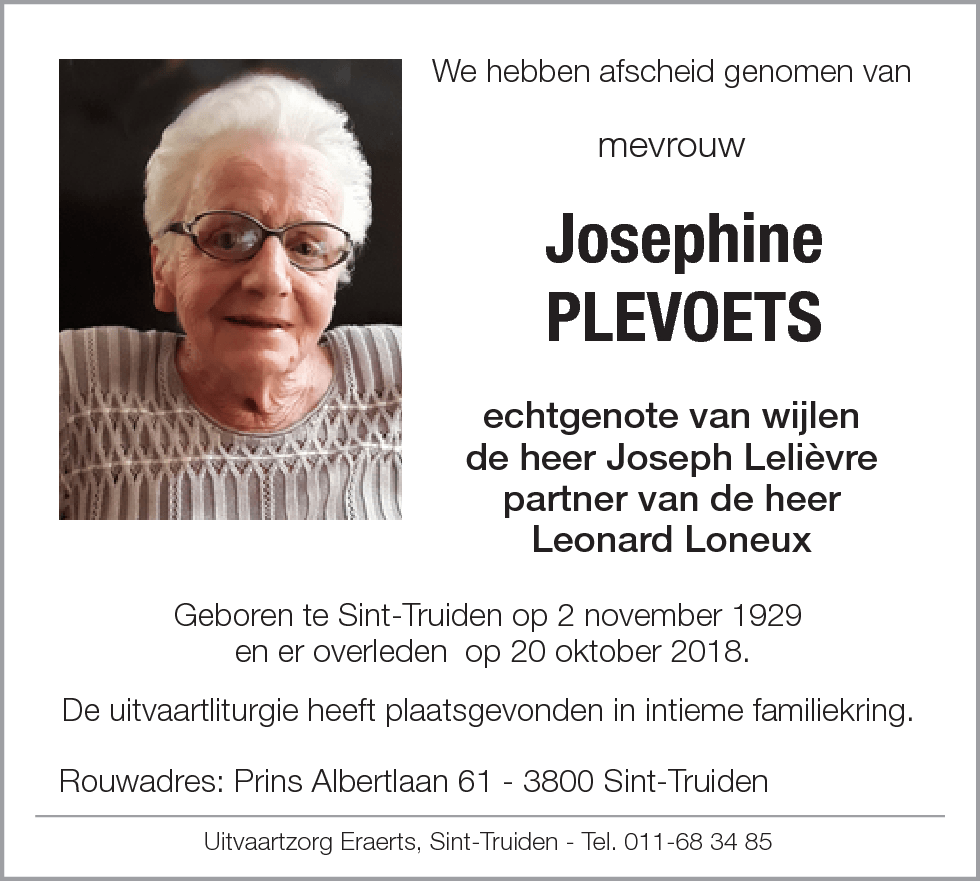 Josephine Plevoets