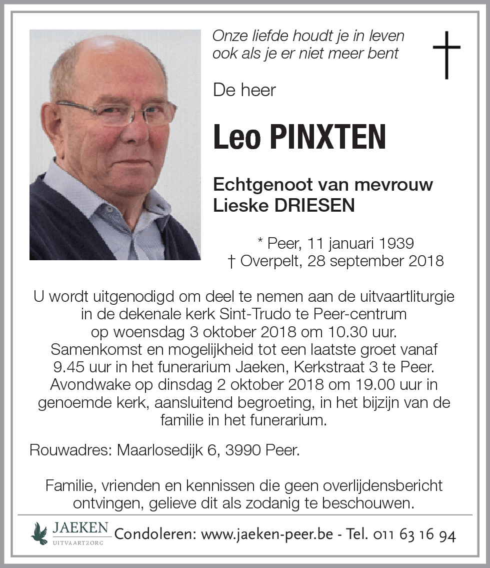 Leo PINXTEN