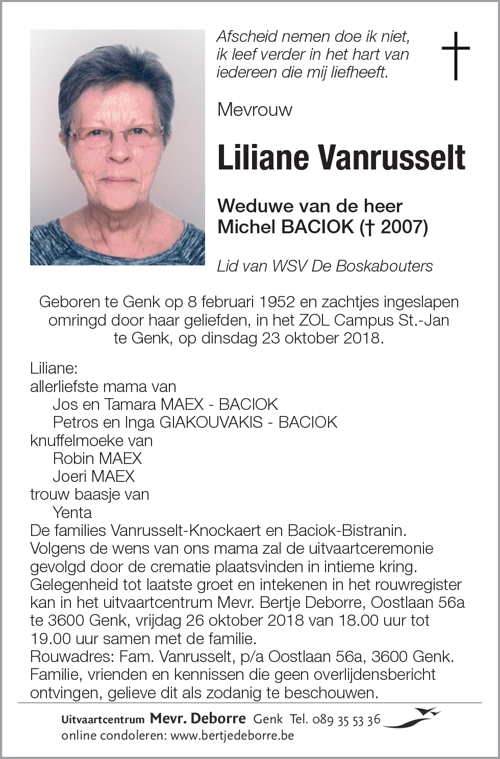 Liliane Vanrusselt