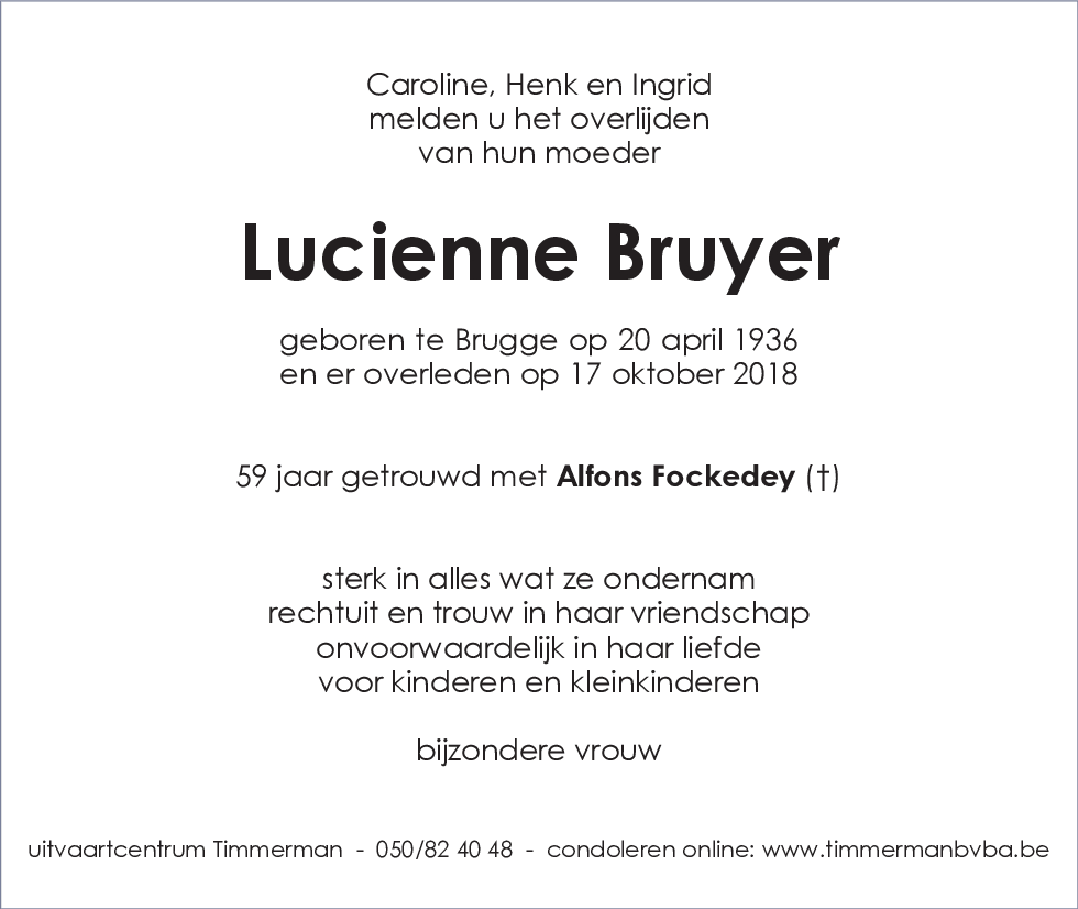 Lucienne Bruyer