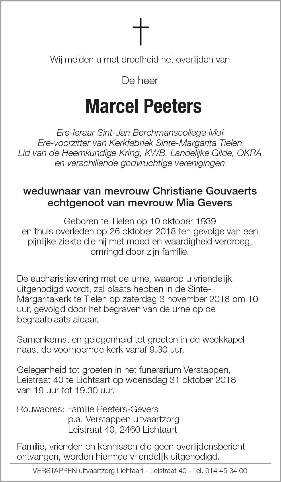 Marcel Peeters